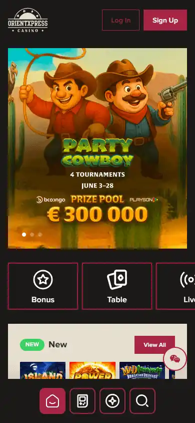 OrientXpress Casino screenshot 4