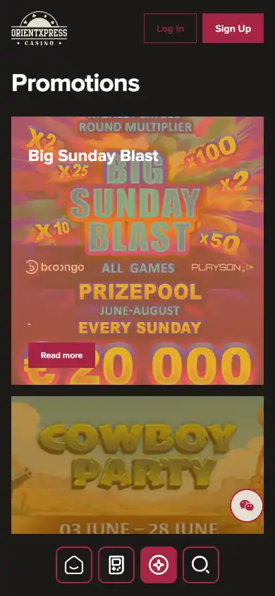 OrientXpress Casino screenshot 6