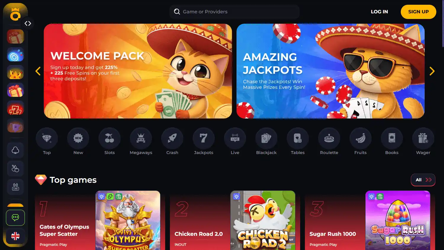 Oro.gg Casino screenshot 2