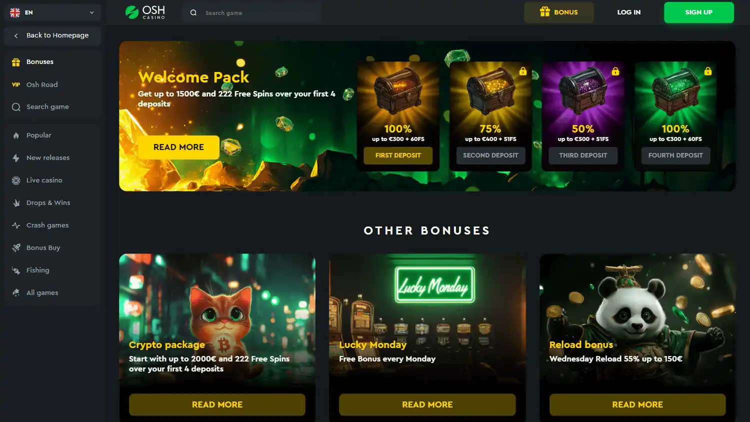 OshCasino screenshot 3