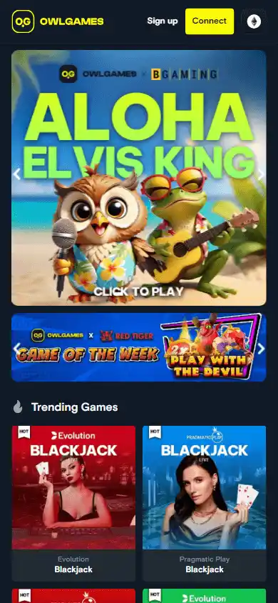 Owl.Games Casino screenshot 3