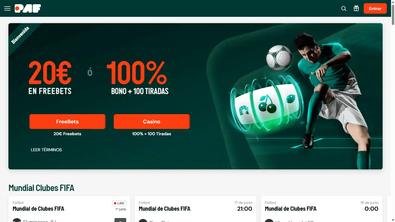 Paf Casino ES screenshot 1