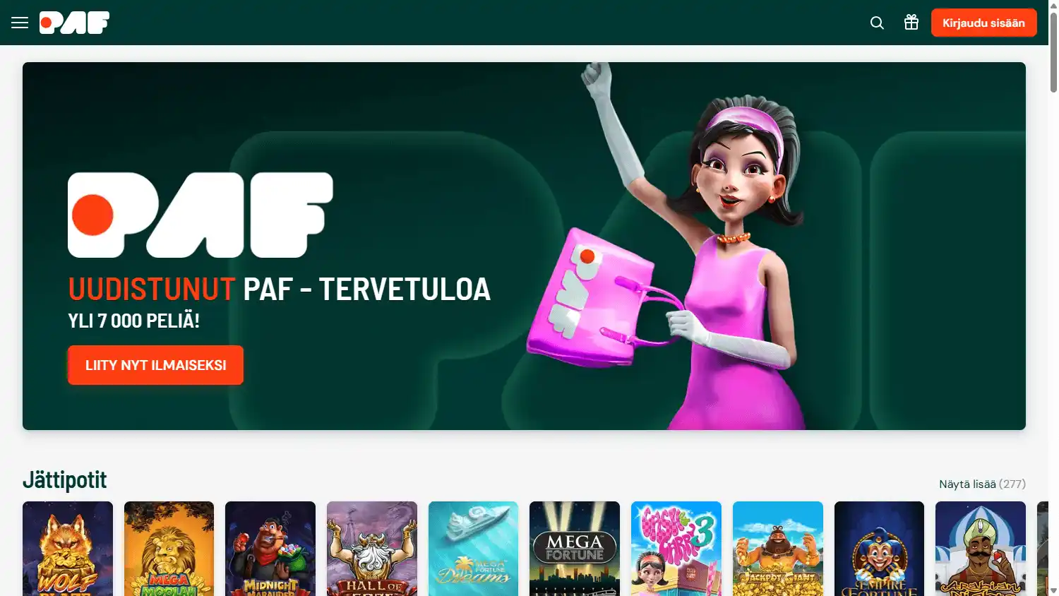 Paf Casino SE screenshot 2