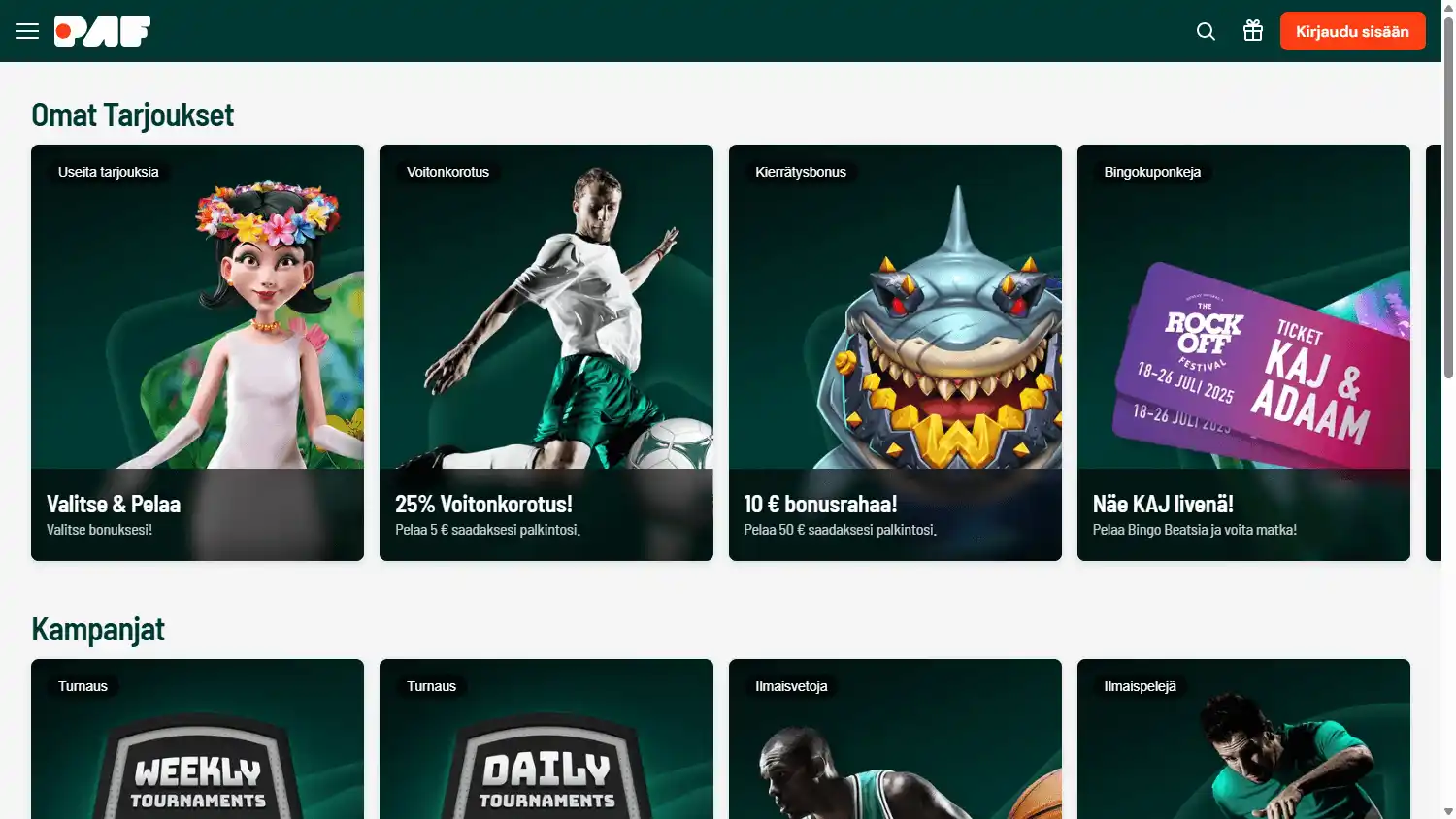 Paf Casino SE screenshot 4