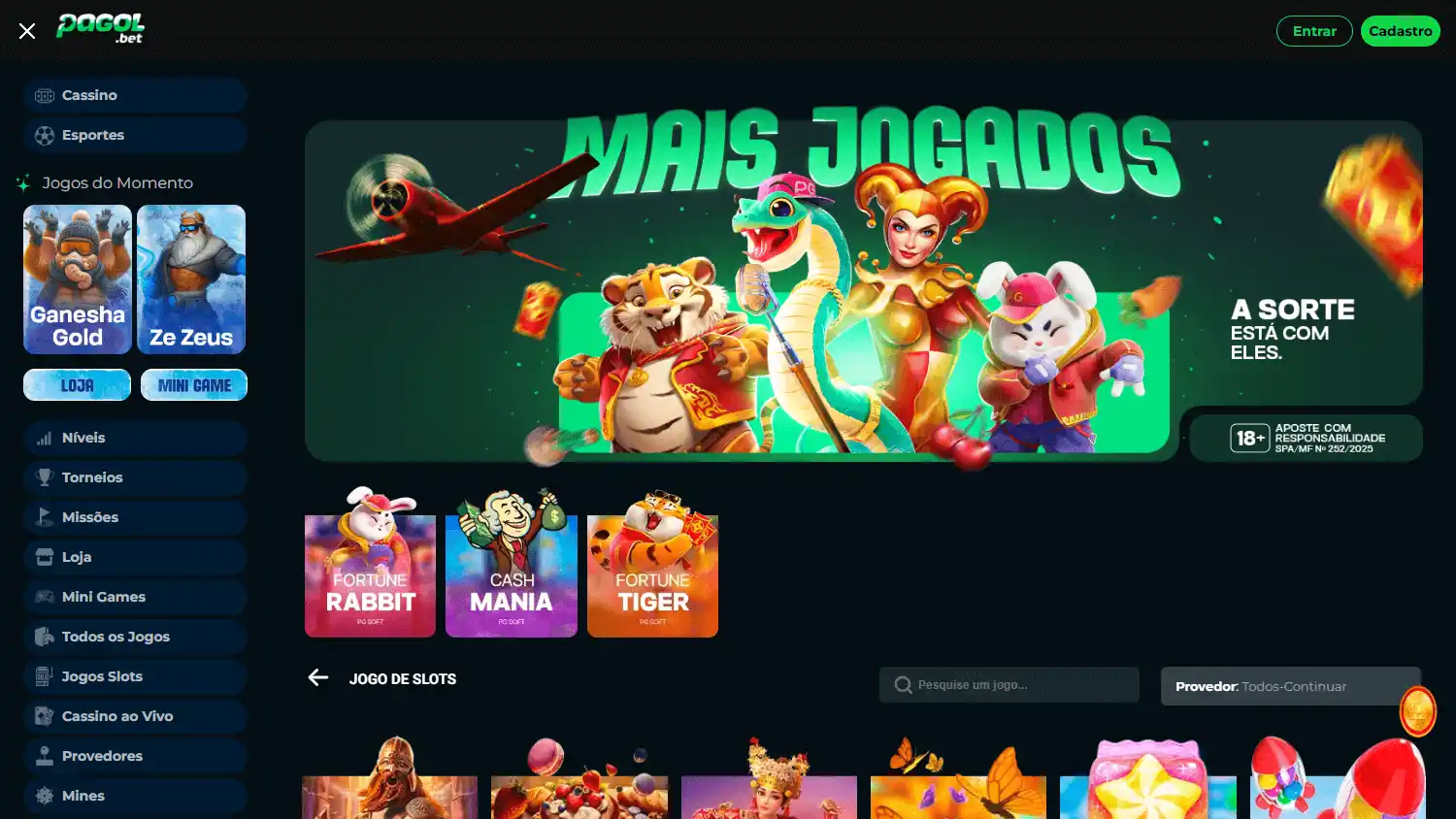 PagolBet Casino screenshot 2