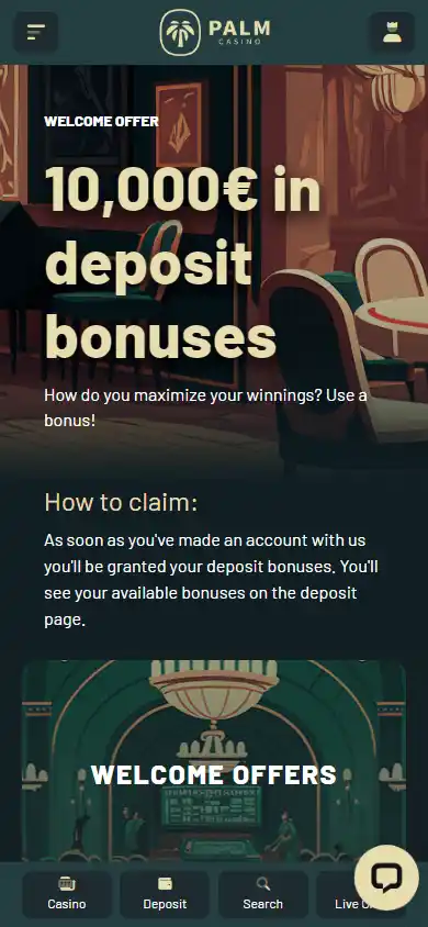 Palm.Casino screenshot 4