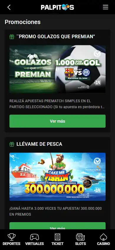 PALPITOS Casino screenshot 6