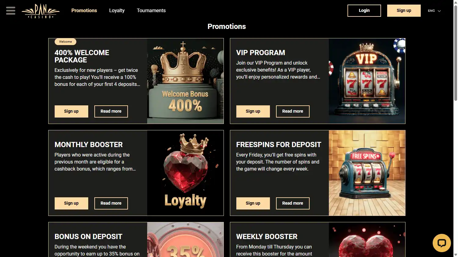 Pan-Casino screenshot 3