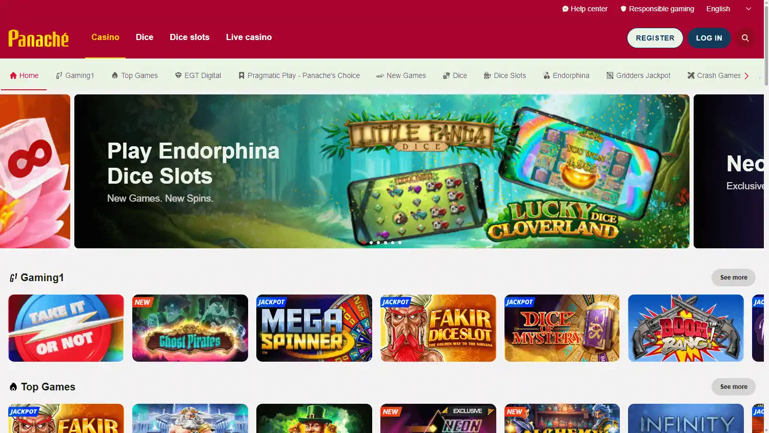 Panaché Casino screenshot 1