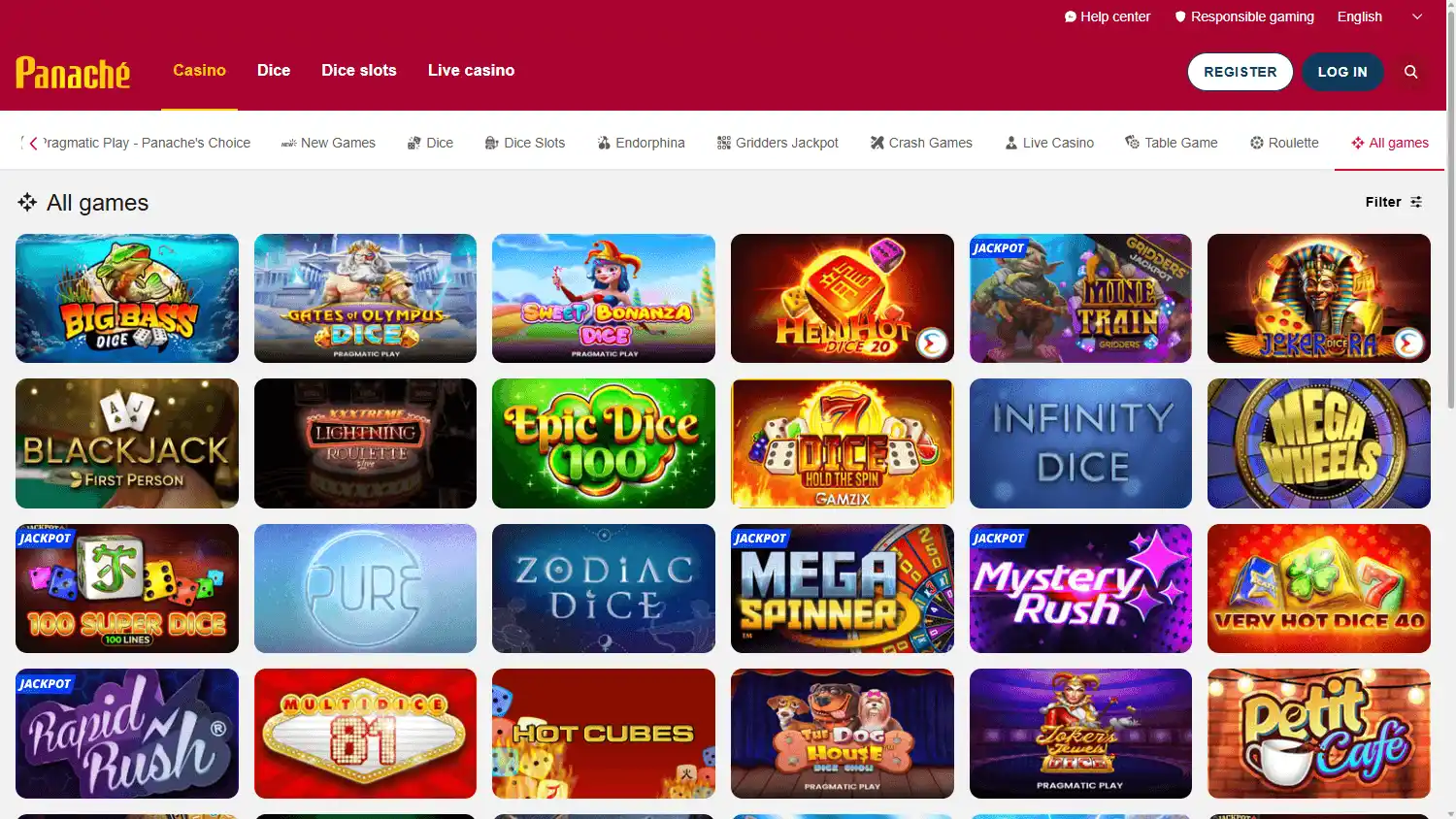 Panaché Casino screenshot 2
