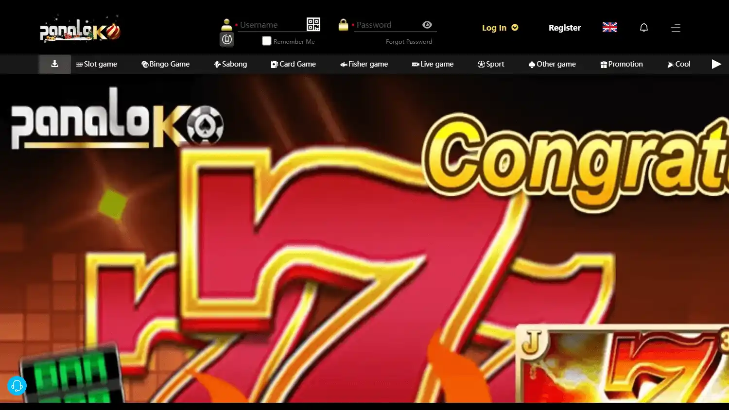 Panaloko Casino screenshot 1