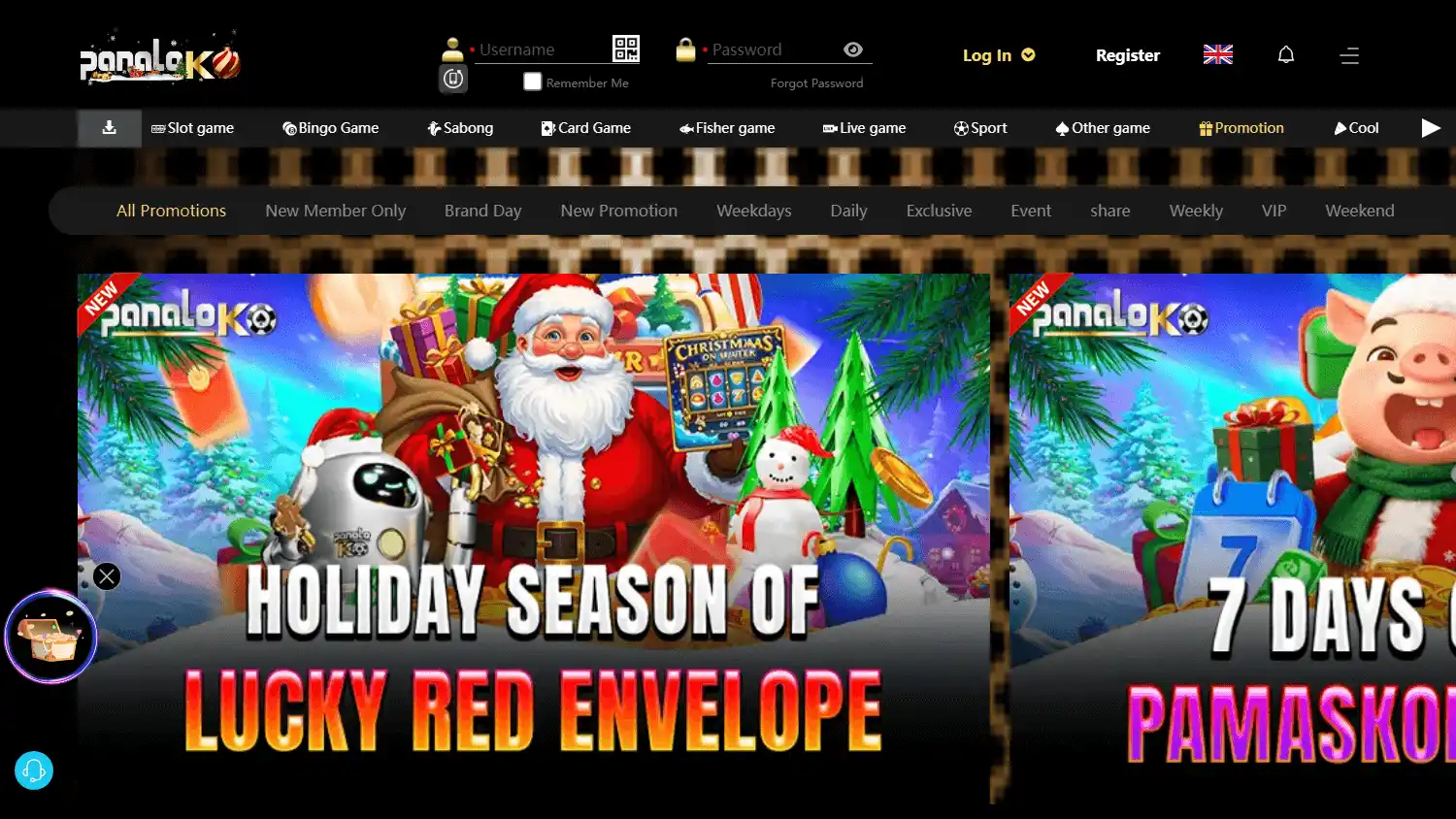 Panaloko Casino screenshot 3