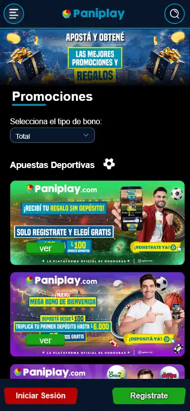 Paniplay Casino screenshot 4