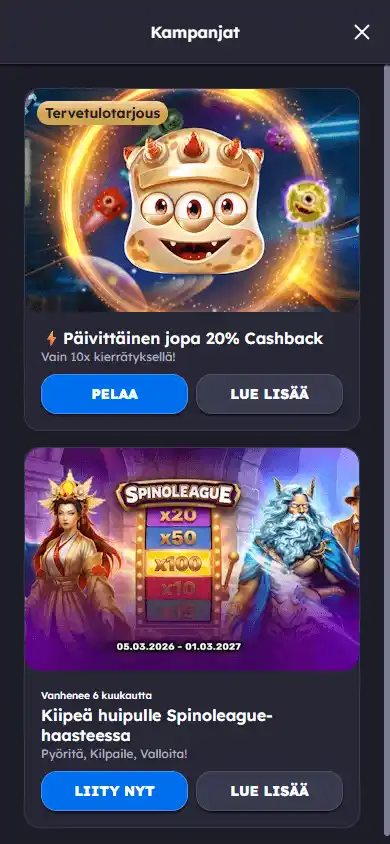 Panosta Casino screenshot 6
