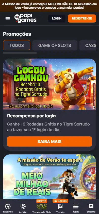Papi Games Casino screenshot 6