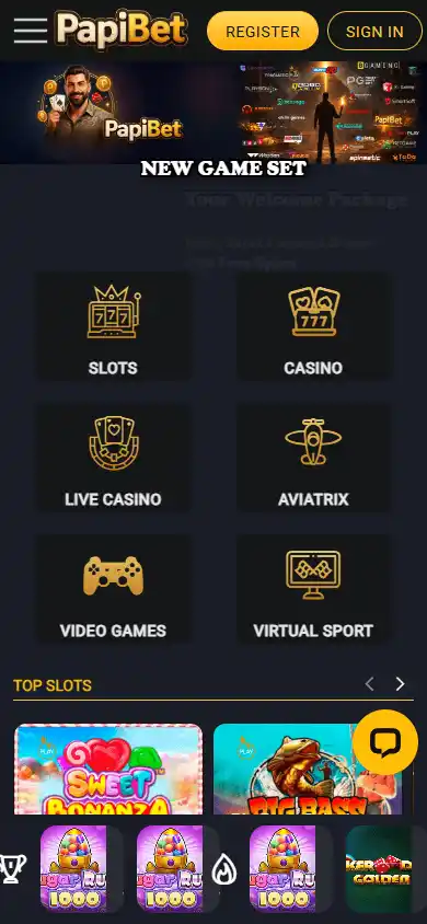 PapiBet Casino screenshot 4