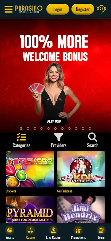Parasino Casino screenshot 5