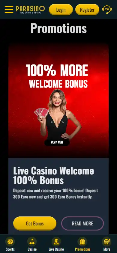 Parasino Casino screenshot 6