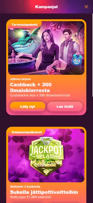 Paratiisi Casino screenshot 7
