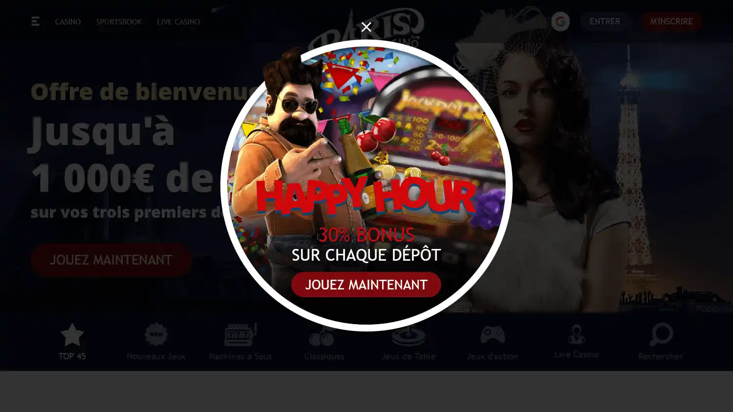 Paris Casino screenshot 1