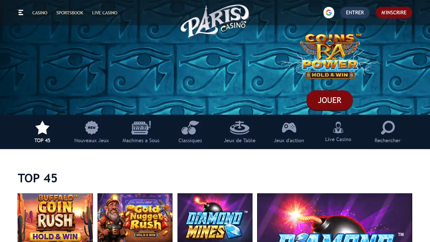 Paris Casino screenshot 2
