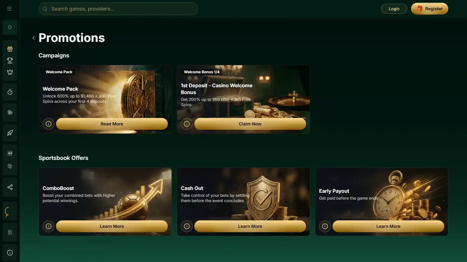 Parivo Casino screenshot 3
