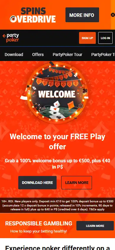 Party Poker Casino screenshot 4