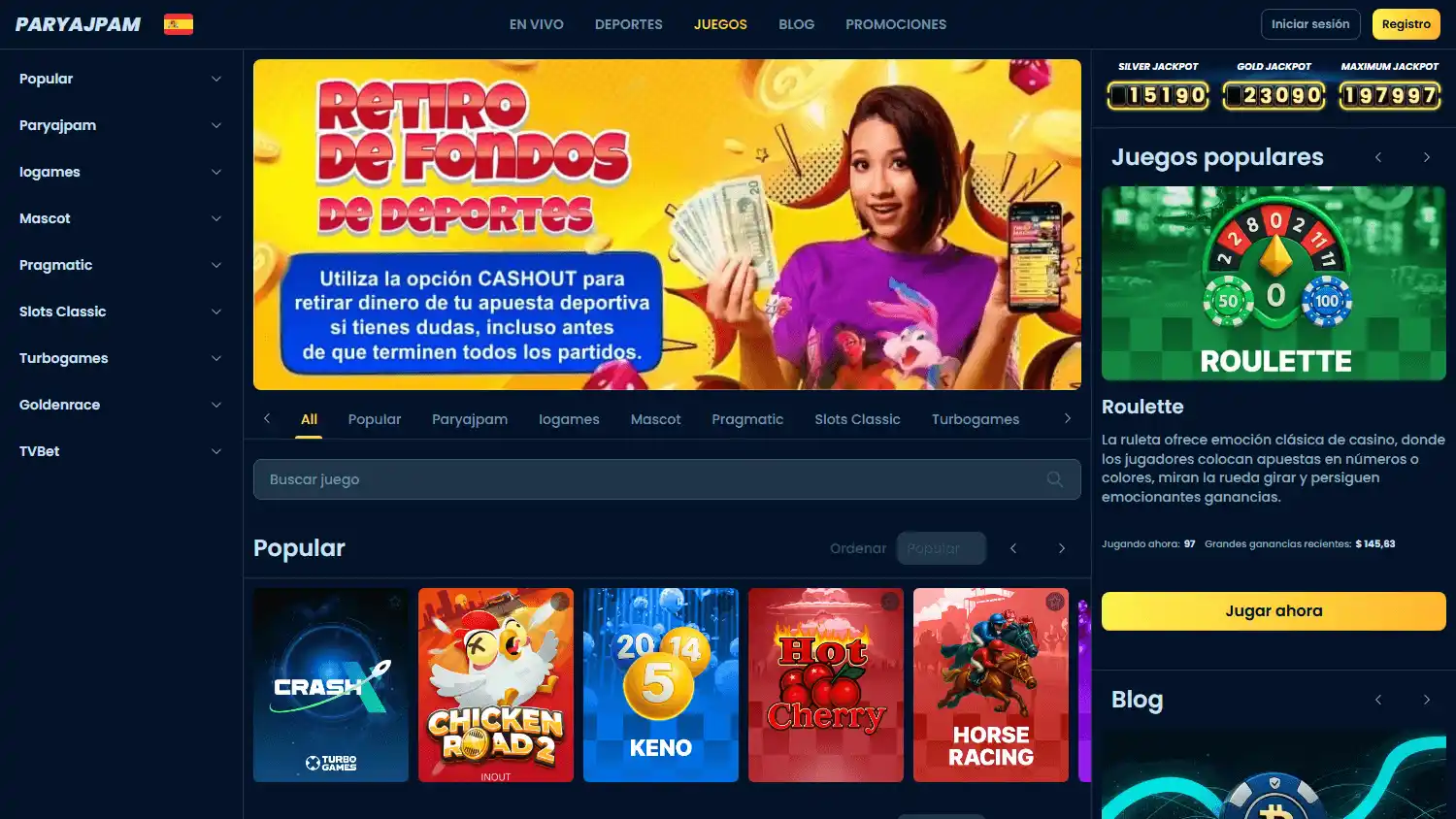 ParyajPam Casino screenshot 1