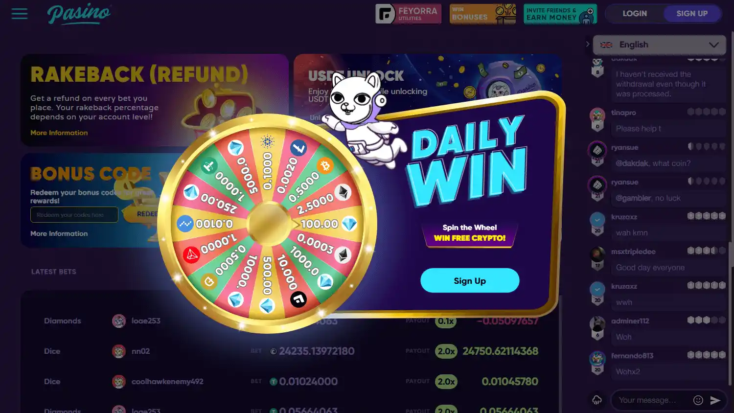 Pasino Casino screenshot 3