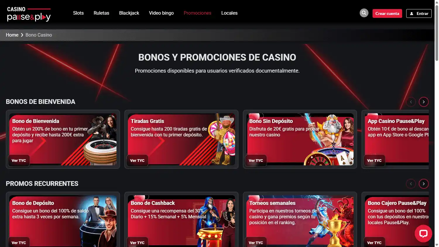 Pause and Play Casino screenshot 4