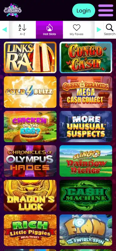 Pay By Mobile Casino screenshot 5