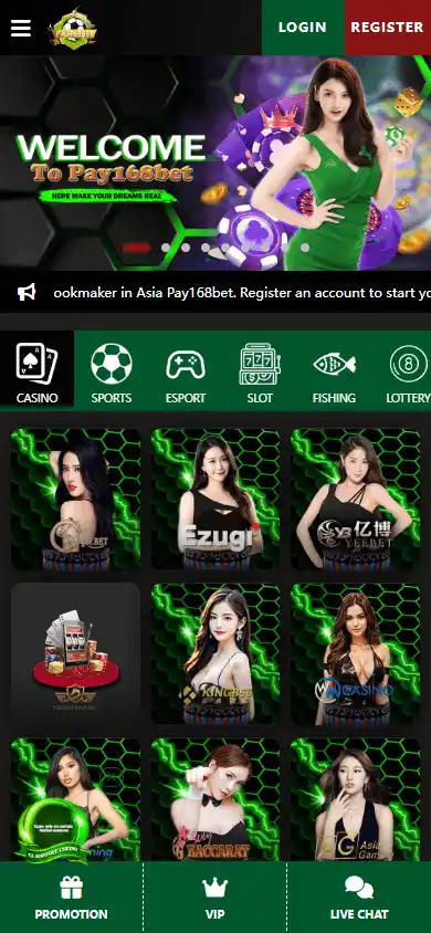Pay168bet Casino screenshot 3