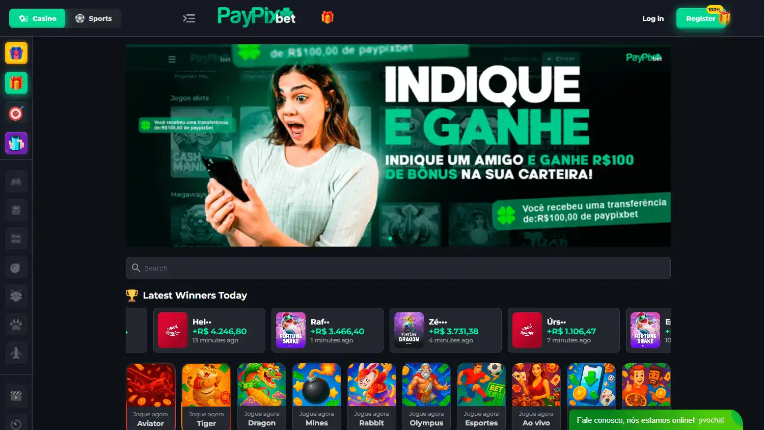 PayPix.Bet Casino screenshot 1
