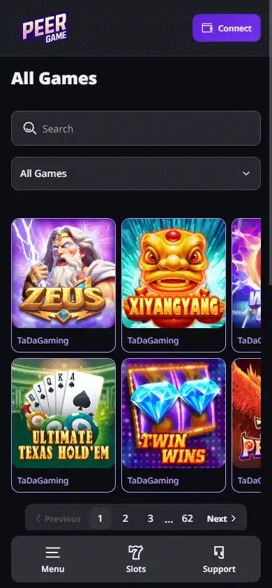 PeerGame Casino screenshot 4