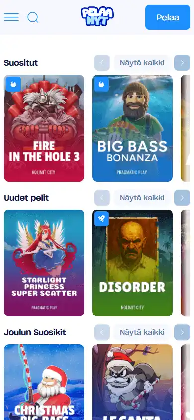 PelaaNyt Casino screenshot 6