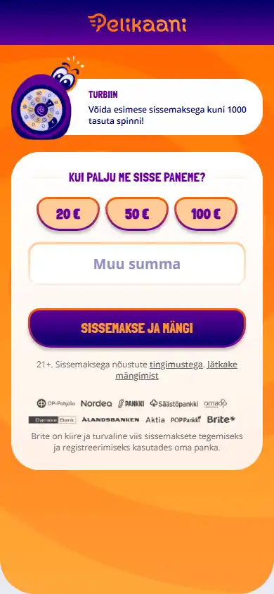 Pelikaani Casino screenshot 4