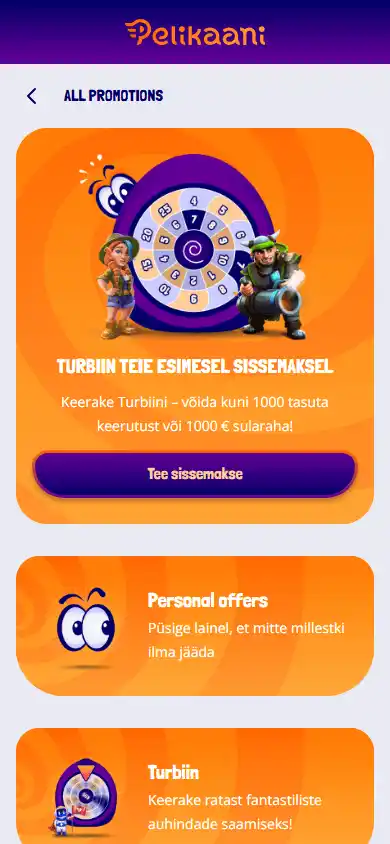 Pelikaani Casino screenshot 6