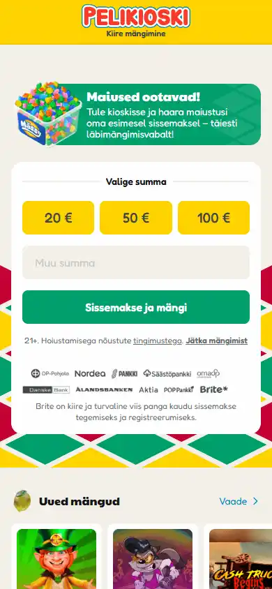 Pelikioski Casino screenshot 3