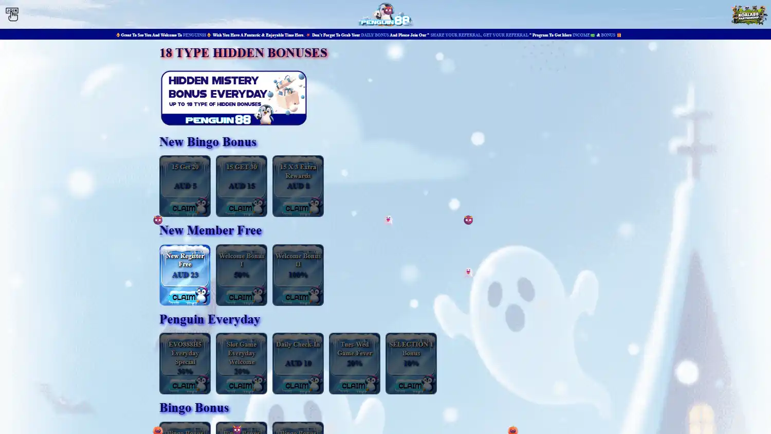 Penguin88 Casino screenshot 2