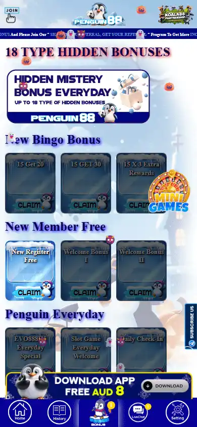 Penguin88 Casino screenshot 4