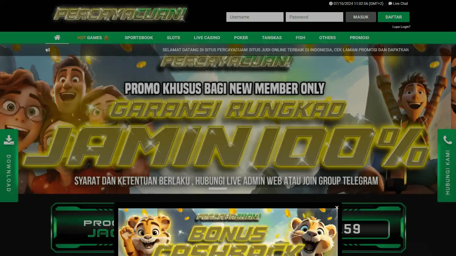 Percayacuan Casino screenshot 1