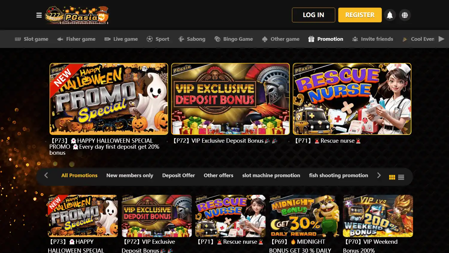 PGasia Casino screenshot 2