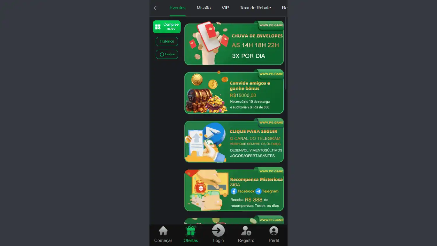 PGbet Casino screenshot 3