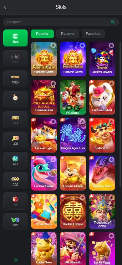 PGbet Casino screenshot 5