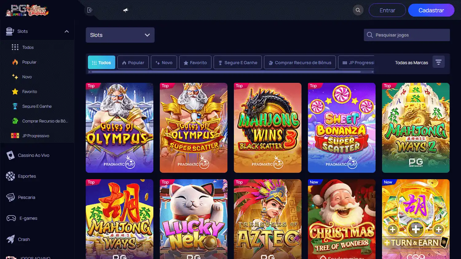 PGgames.io Casino screenshot 2