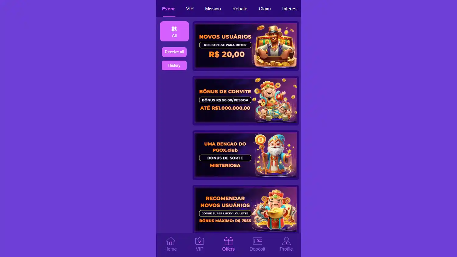 PGOX.CLUB Casino screenshot 3