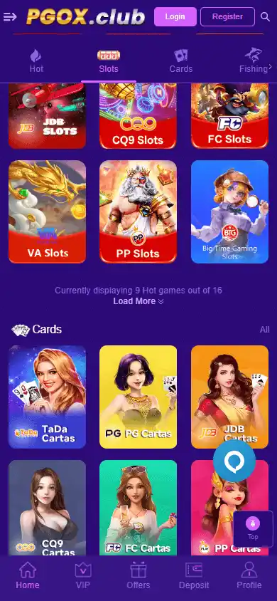 PGOX.CLUB Casino screenshot 5