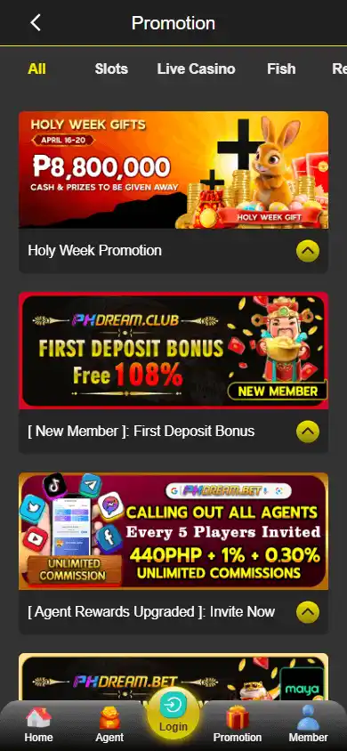 PHDream Casino screenshot 6