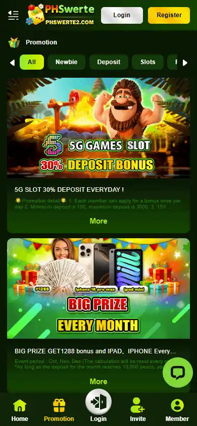 PHswerte Casino screenshot 6