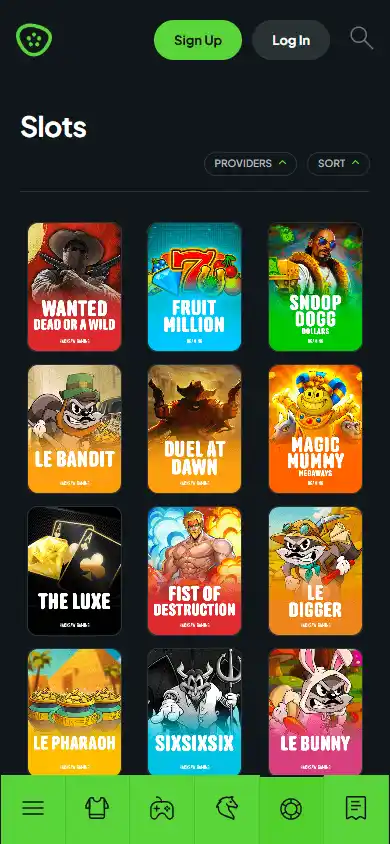 Picklebet Casino screenshot 4
